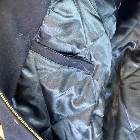 NFL Dallas Cowboys 5X Super Bowl Champions Patches Varsity Jacket Size Medium - Picture 10 of 12